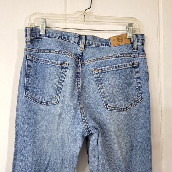 Eddie Bauer Straight Leg Light Wash Classic Jeans - Picture 4 of 6